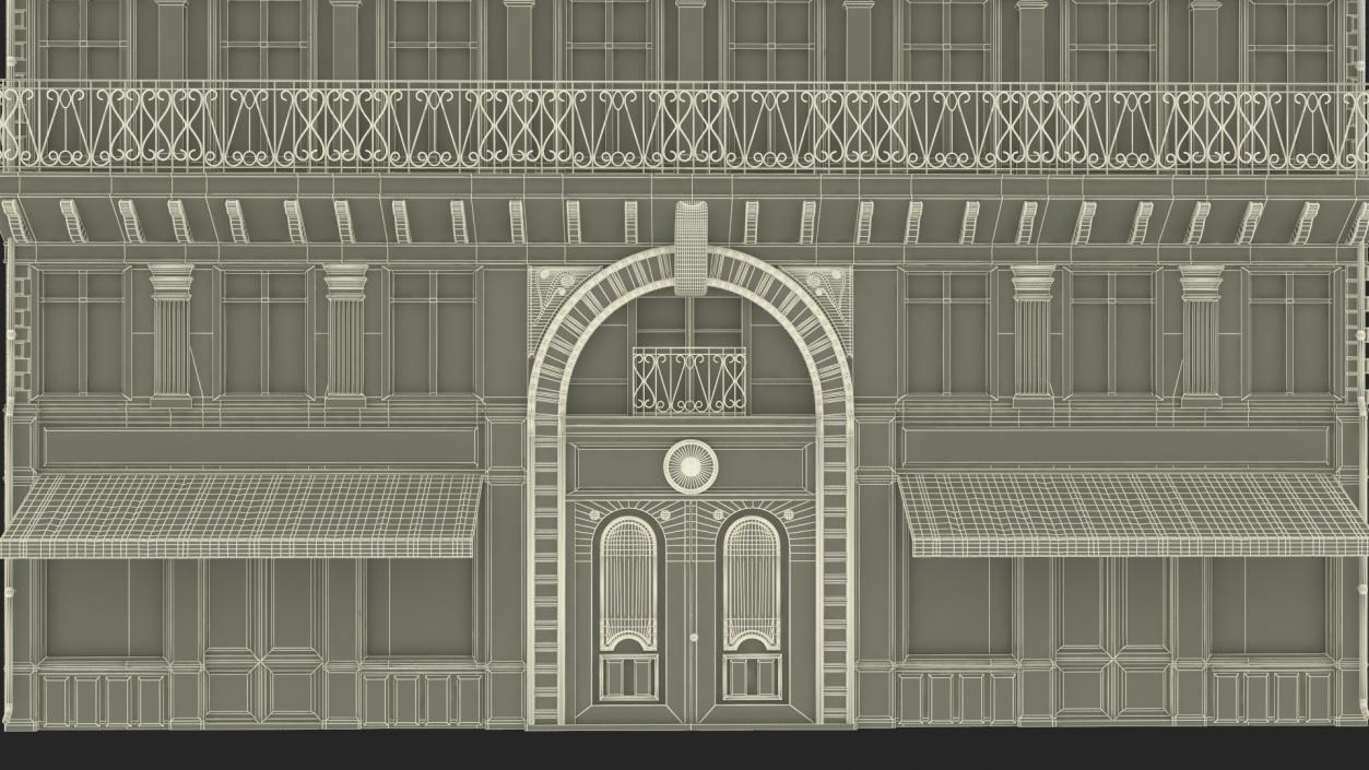 Parisian Tenement 2 3D model