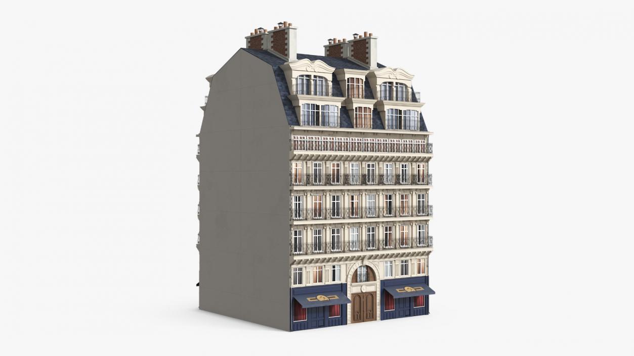 Parisian Tenement 2 3D model