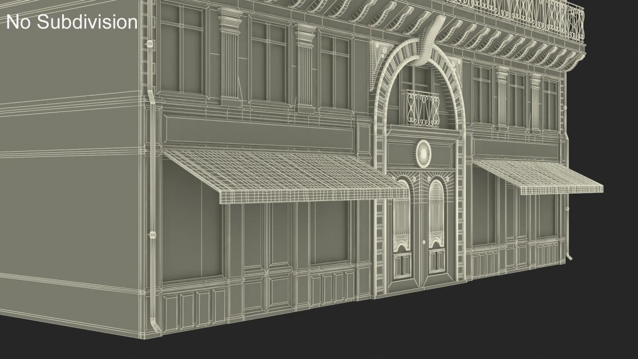 Parisian Tenement 2 3D model