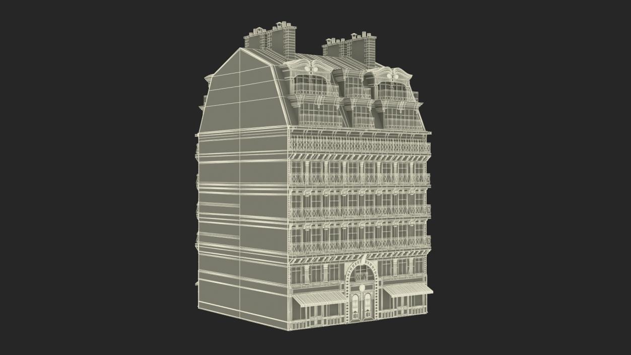 Parisian Tenement 2 3D model