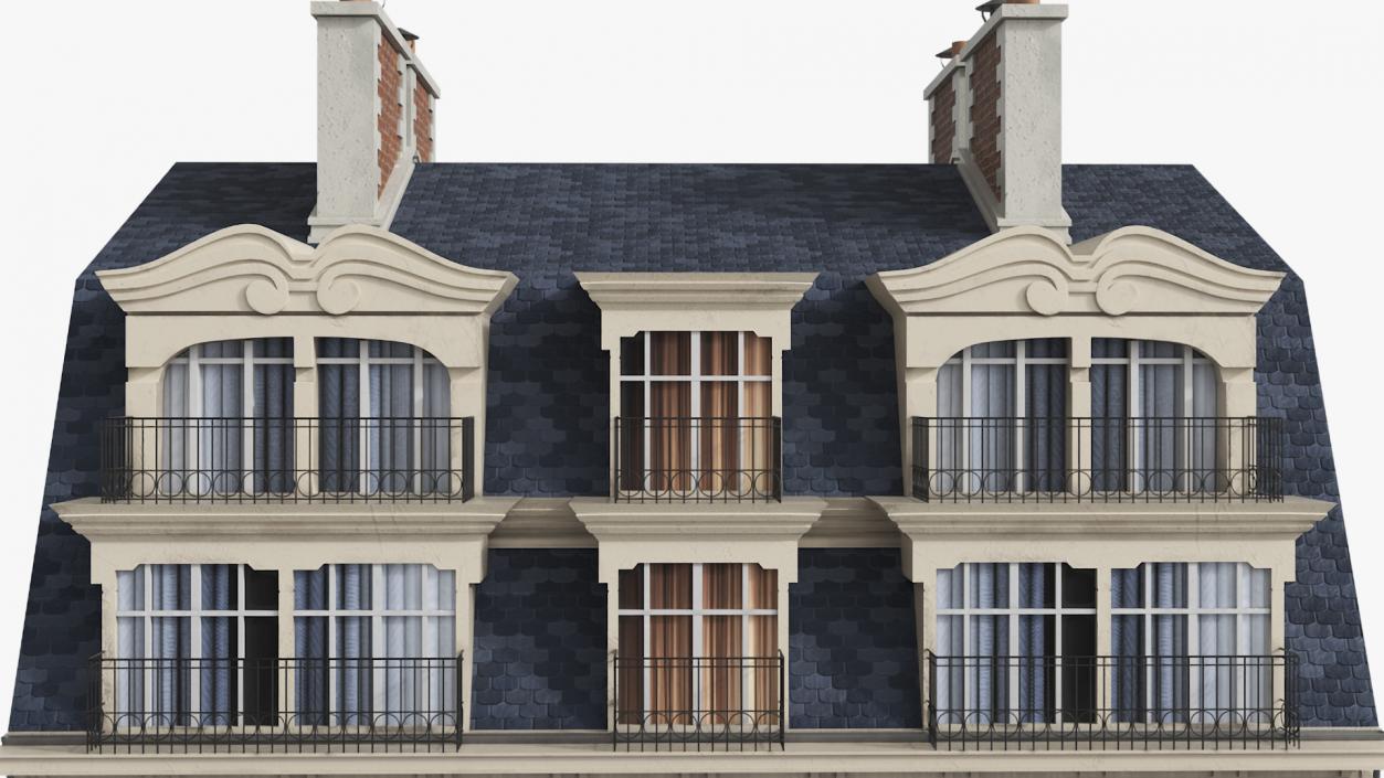 Parisian Tenement 2 3D model