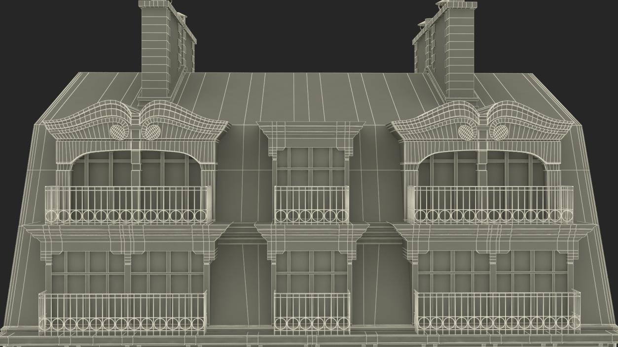 Parisian Tenement 2 3D model