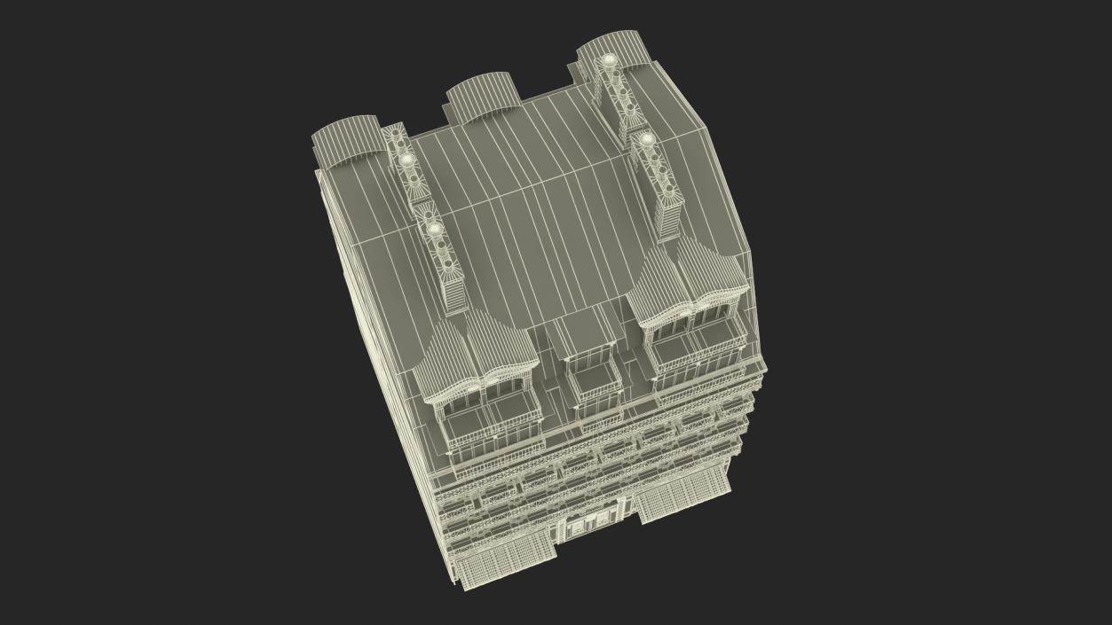 Parisian Tenement 2 3D model