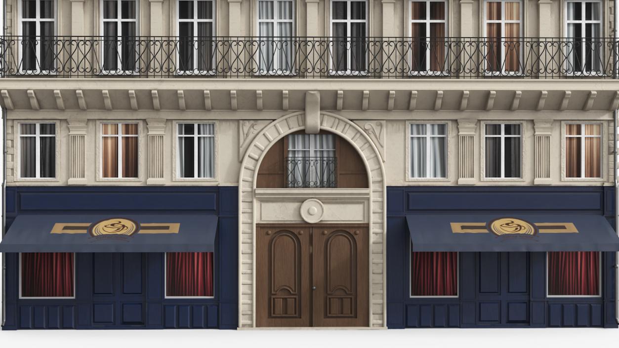 Parisian Tenement 2 3D model