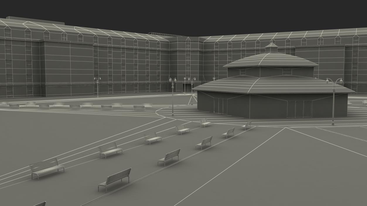 3D The Pentagon Building