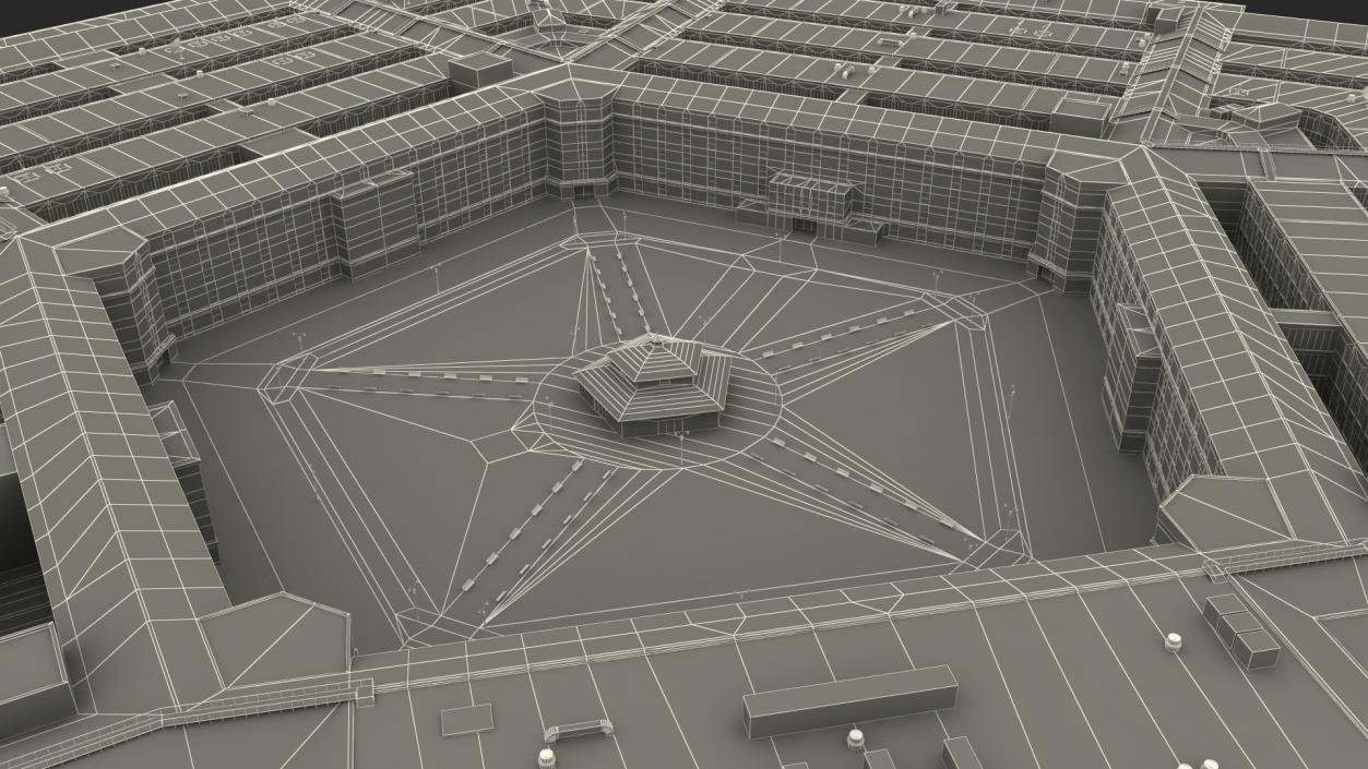 3D The Pentagon Building