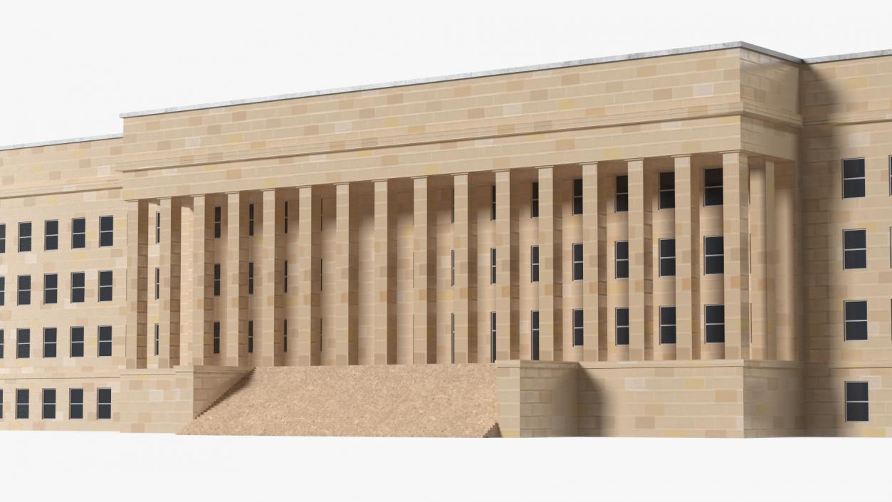 3D The Pentagon Building