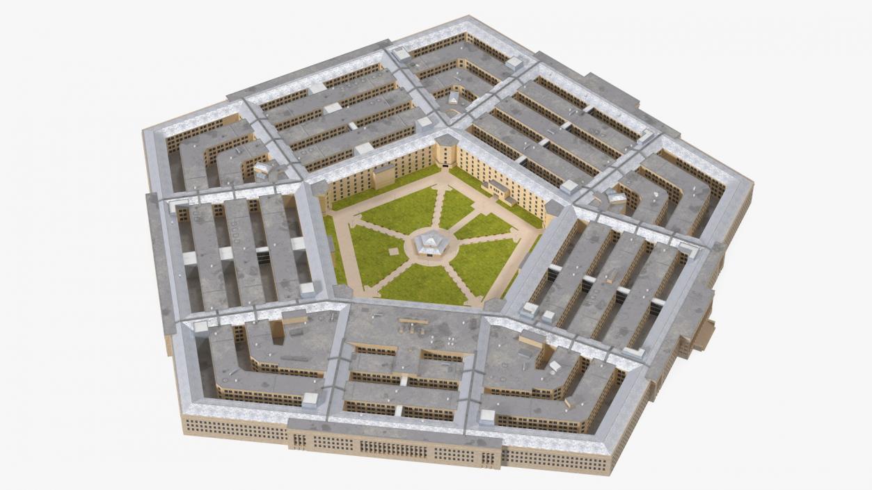 3D The Pentagon Building