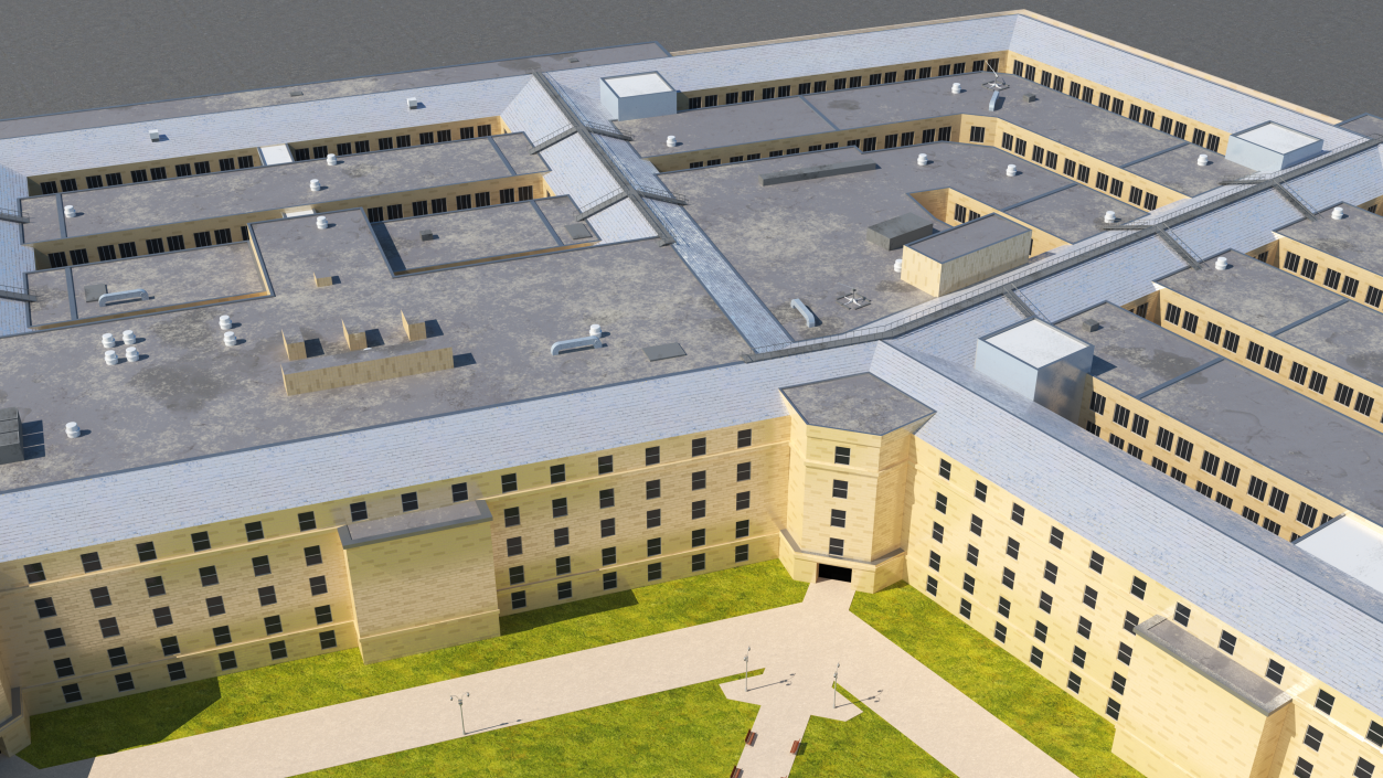 3D The Pentagon Building