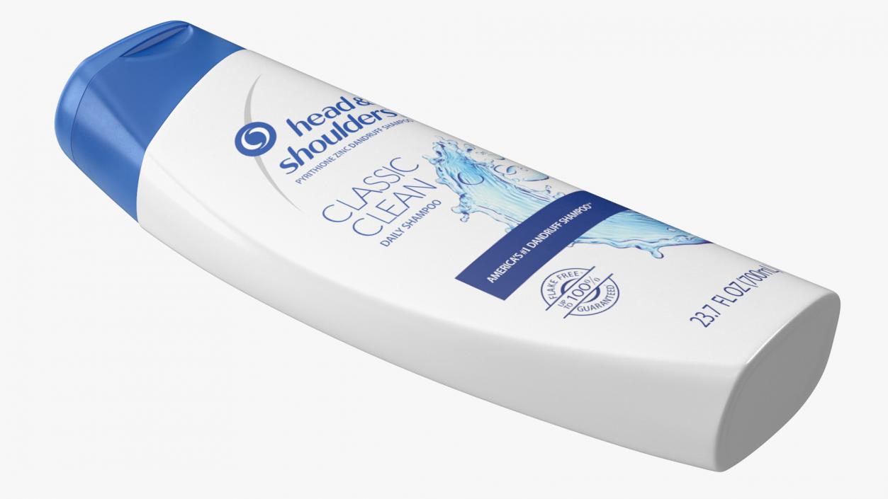 Head and Shoulders Classic Clean Shampoo Bottle 3D