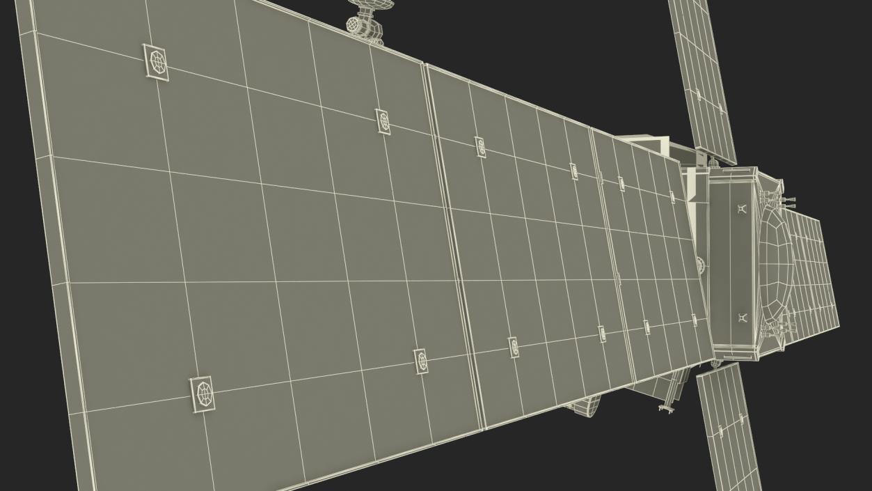 Mars Satellite Orbiting Red Planet 3D model