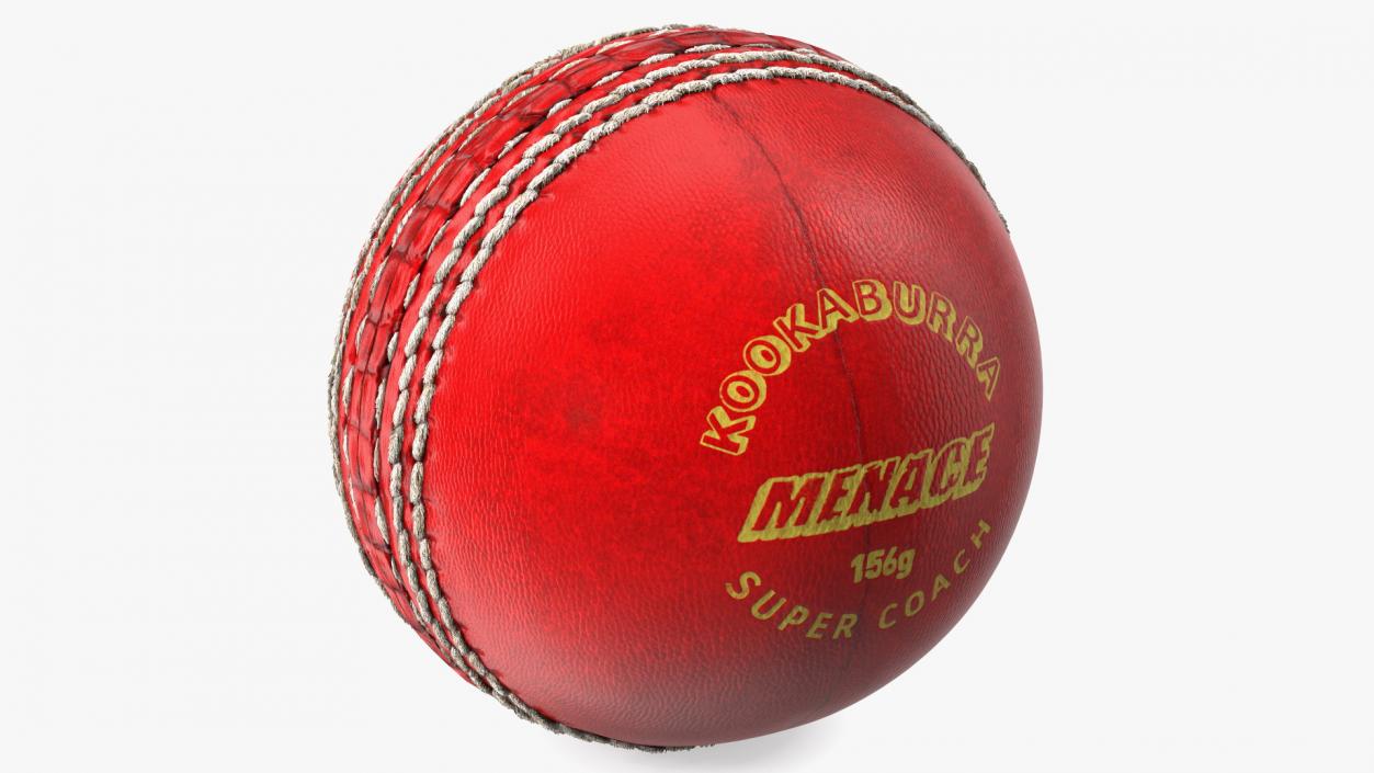 Cricket Ball Kookaburra Menace Fur 3D model