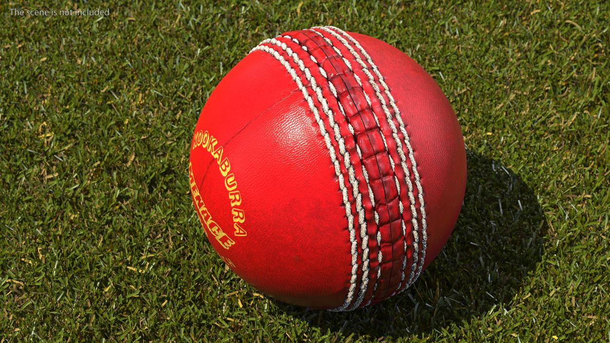 Cricket Ball Kookaburra Menace Fur 3D model