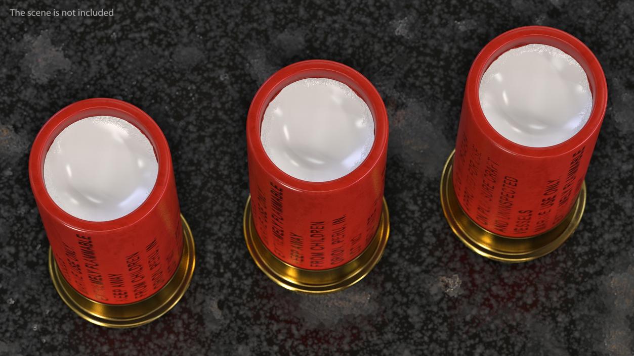 Orion Marine Aerial Flares 12 Gauge Shells 3D