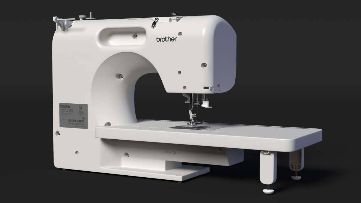 Sewing Machine Brother HC1850 3D model