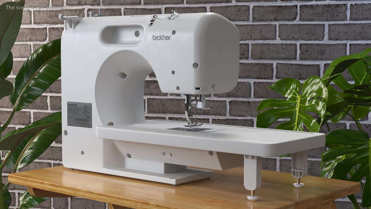 Sewing Machine Brother HC1850 3D model