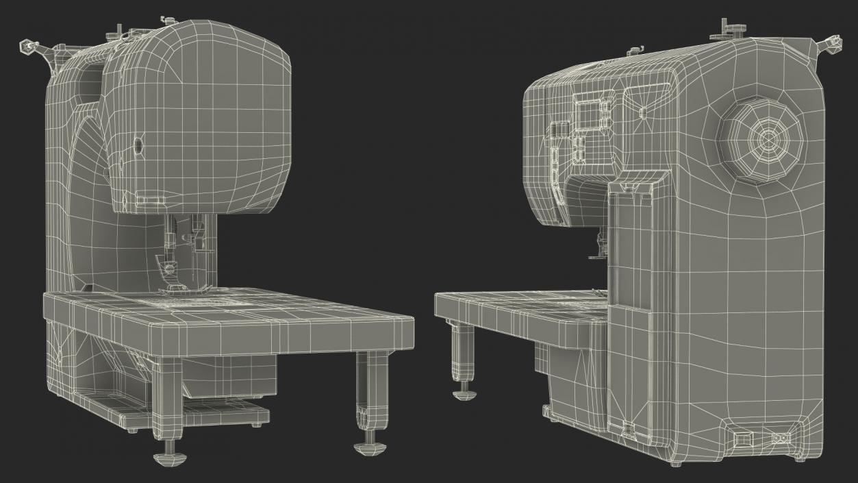 Sewing Machine Brother HC1850 3D model