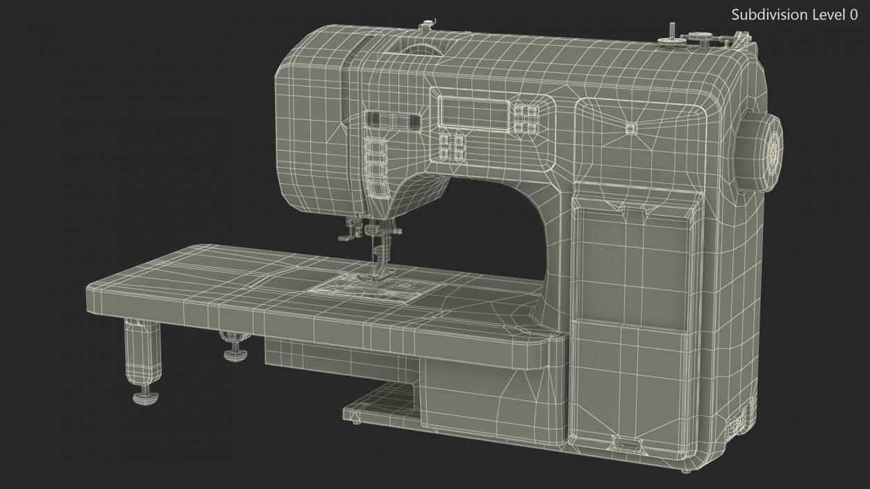 Sewing Machine Brother HC1850 3D model