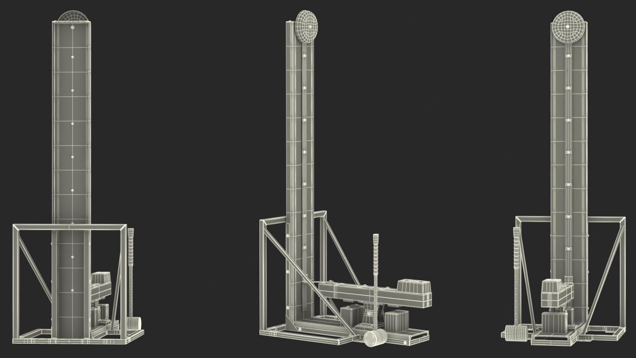 Amusement Park Attractions Collection 3 3D model