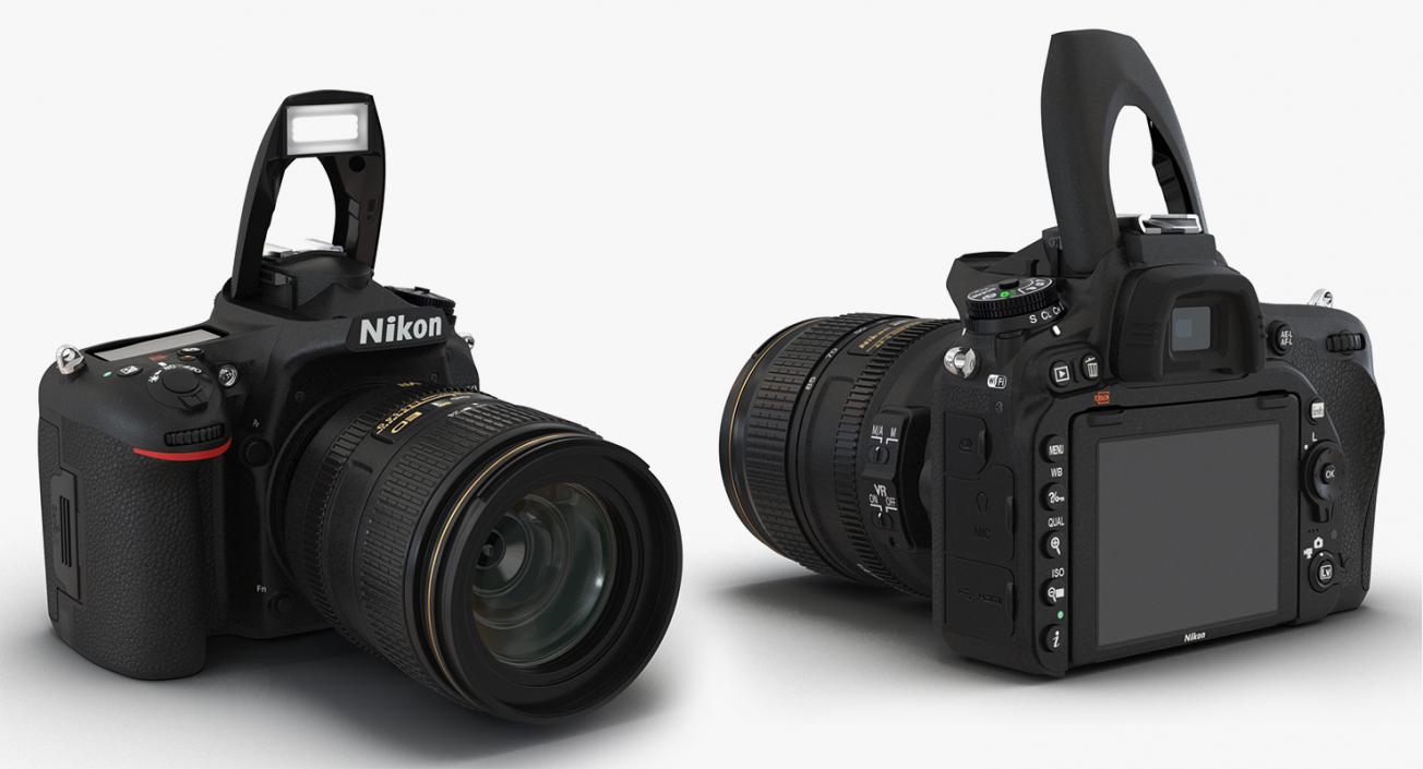 3D Nikon Cameras Collection 2