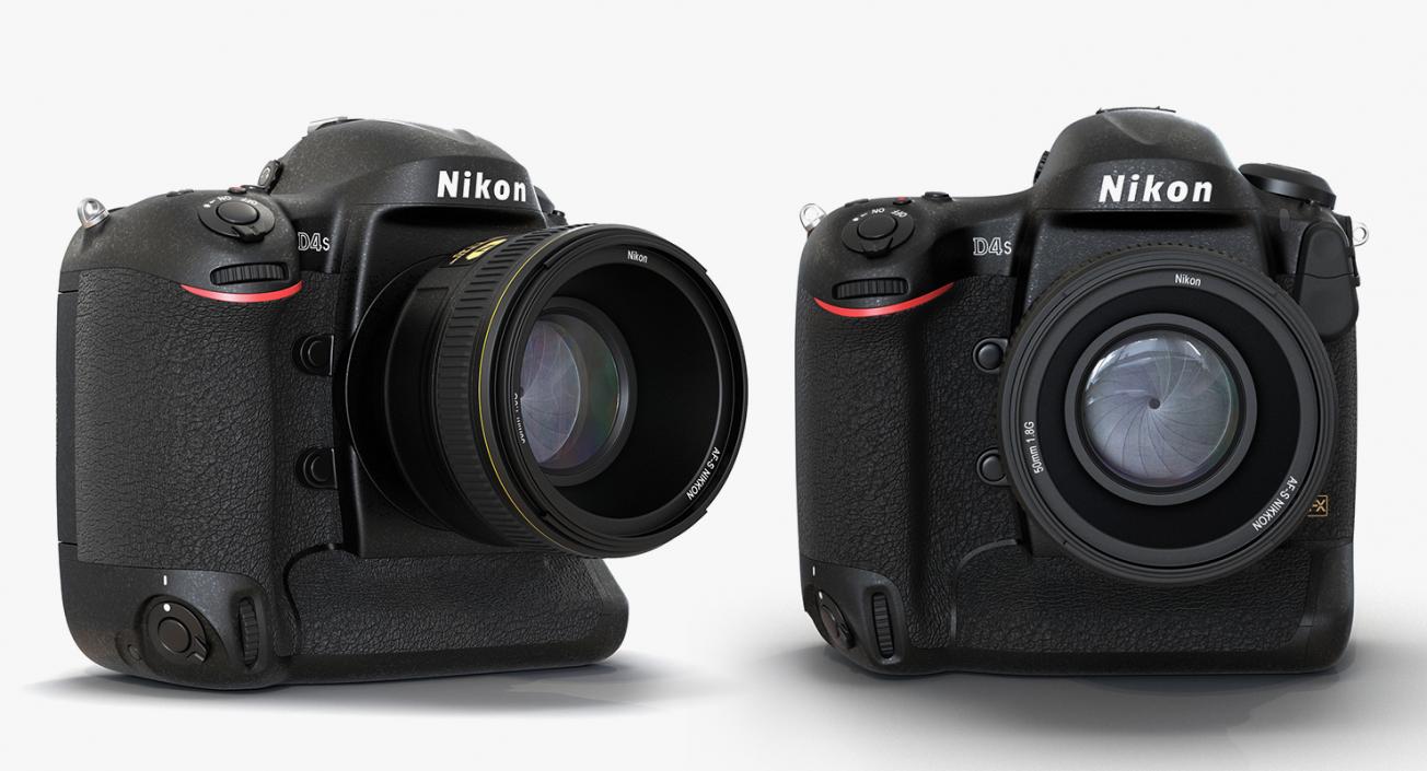 3D Nikon Cameras Collection 2