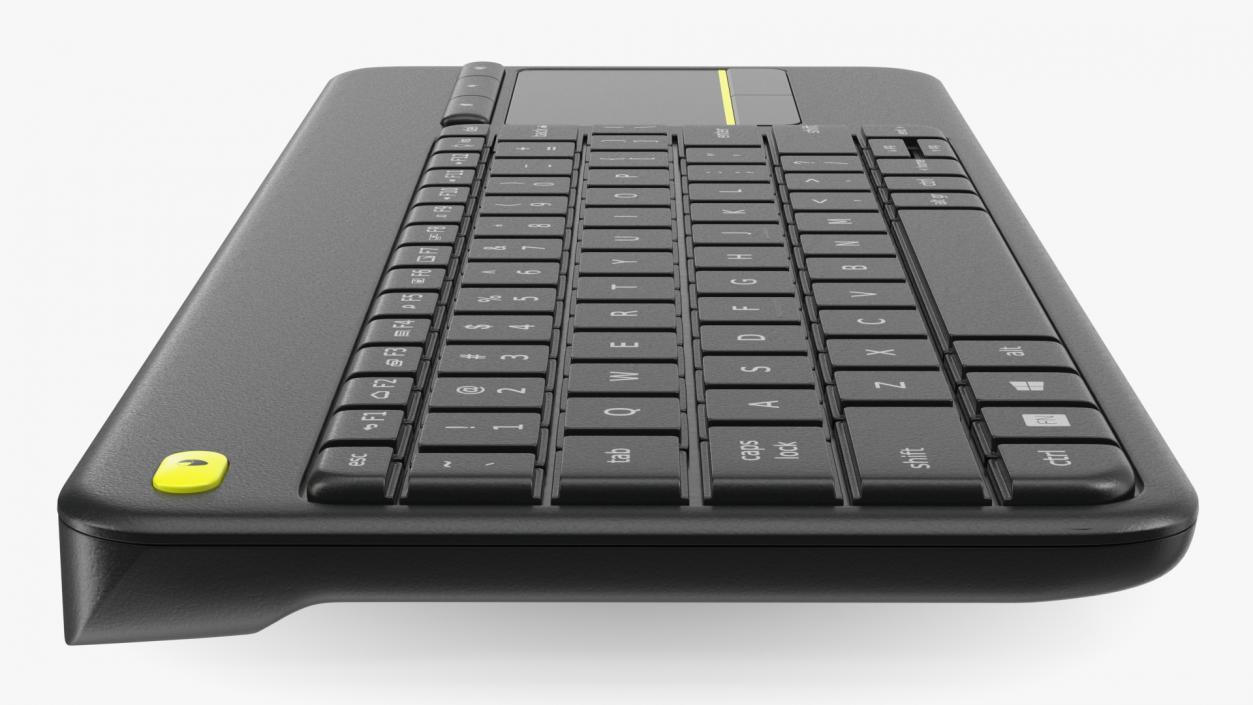 3D Keyboard With Touchpad Black model