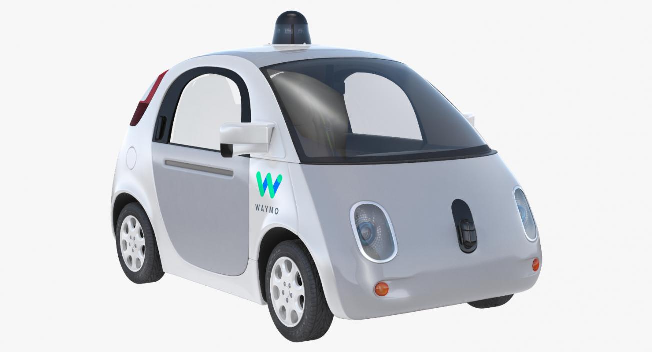 Waymo Self Driving Cars Collection 3D model