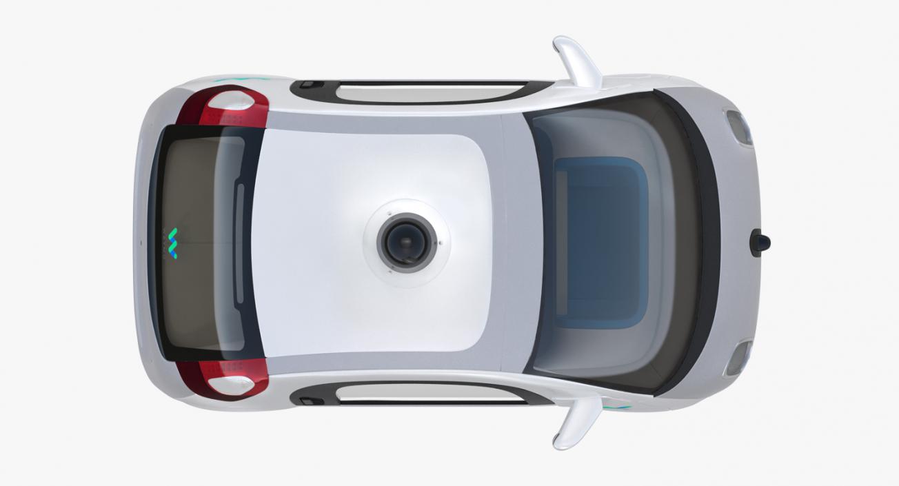 Waymo Self Driving Cars Collection 3D model