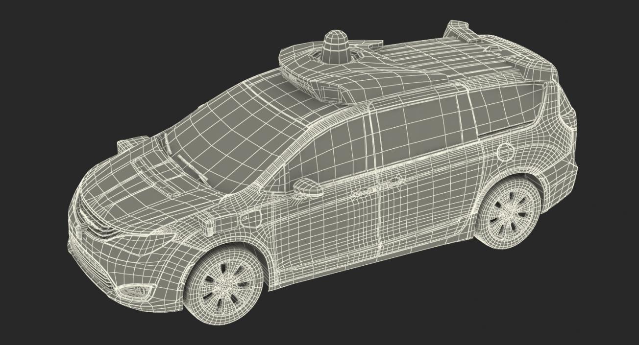 Waymo Self Driving Cars Collection 3D model