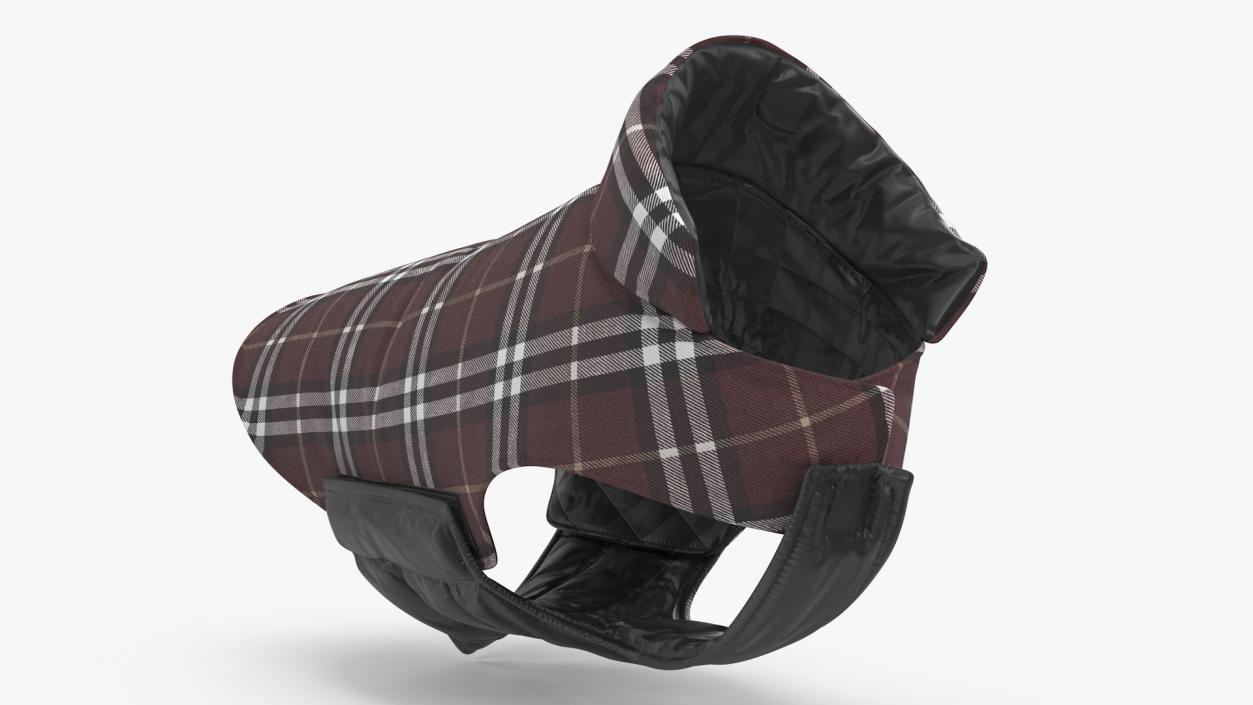 Dog Coat Brown 3D model