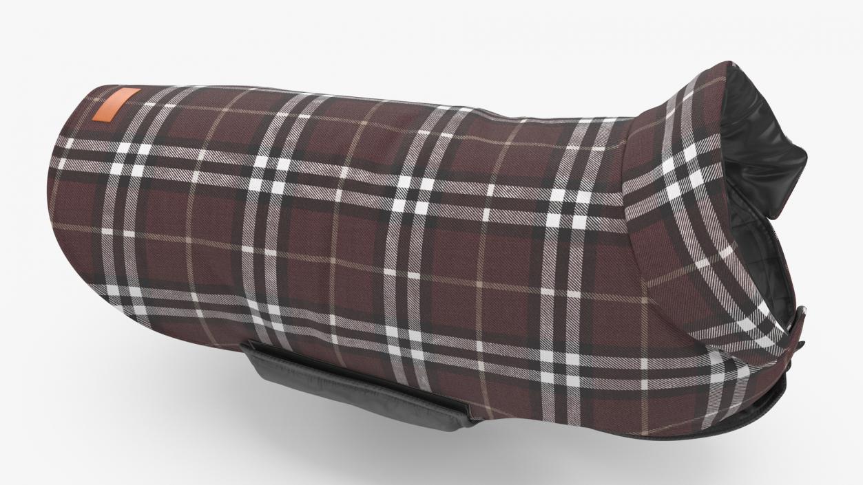 Dog Coat Brown 3D model