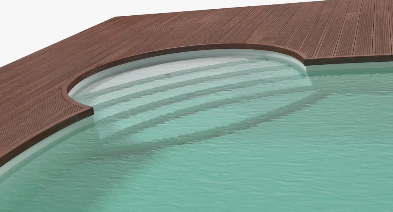 Swimming Pools Collection 3D model 3D model