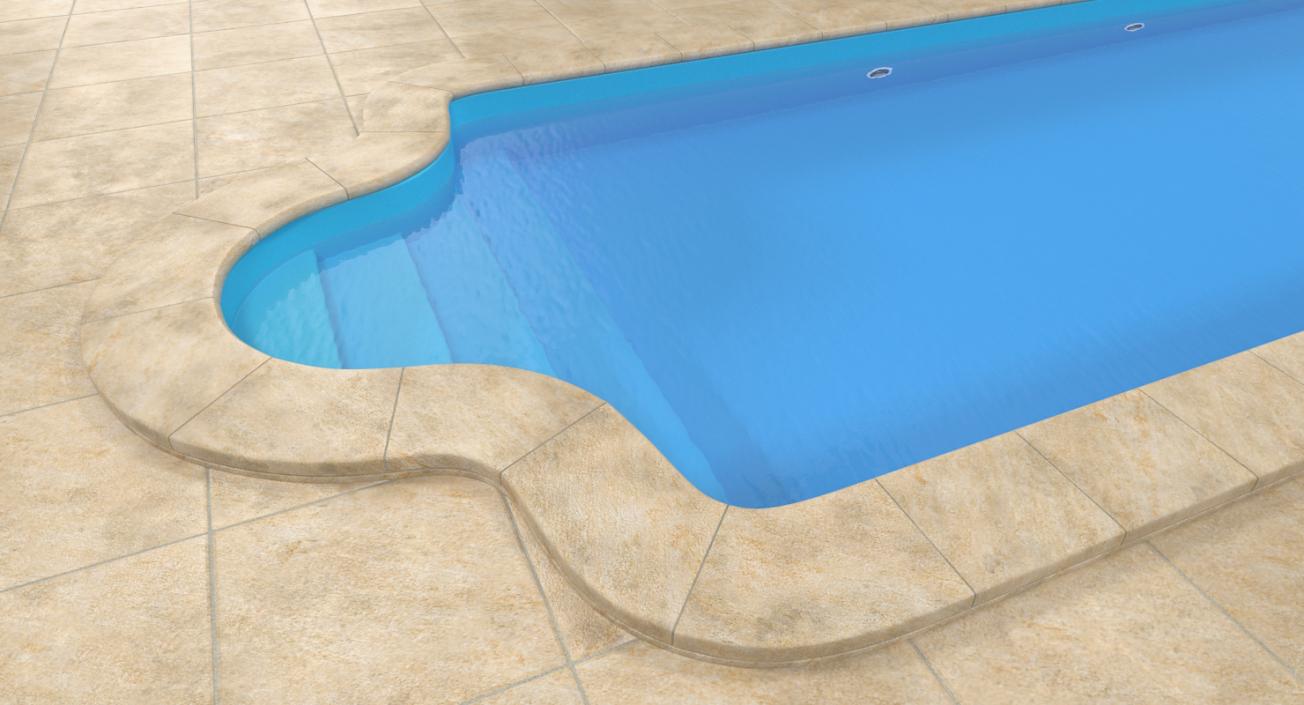 Swimming Pools Collection 3D model 3D model