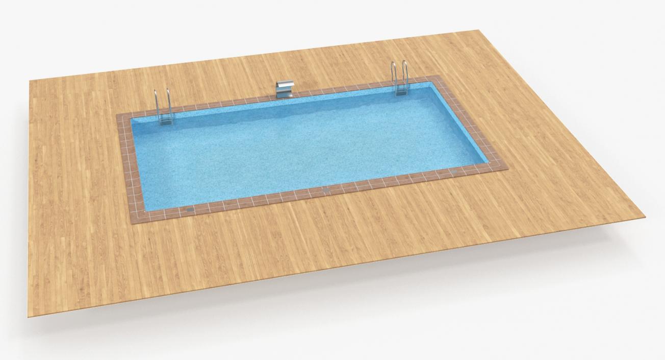 Swimming Pools Collection 3D model 3D model