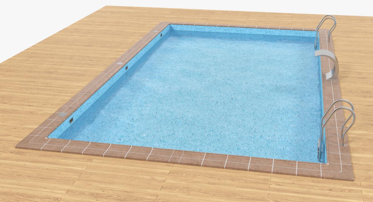 Swimming Pools Collection 3D model 3D model