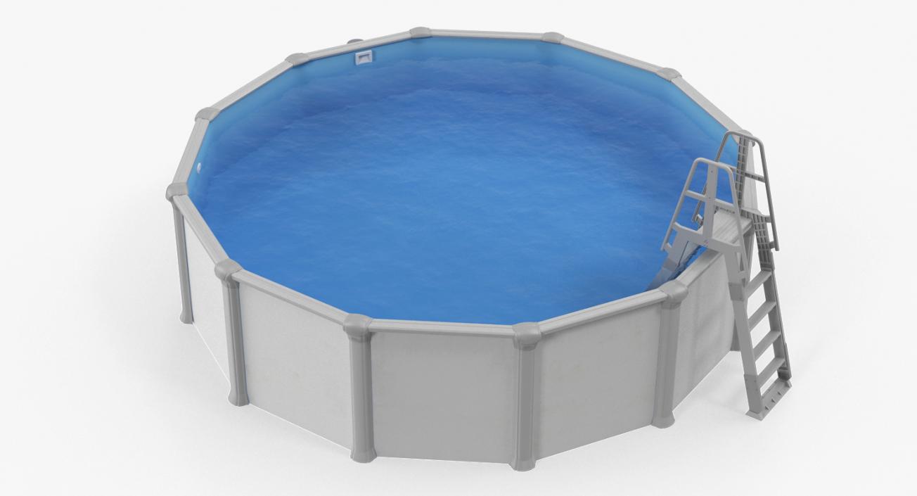 Swimming Pools Collection 3D model 3D model