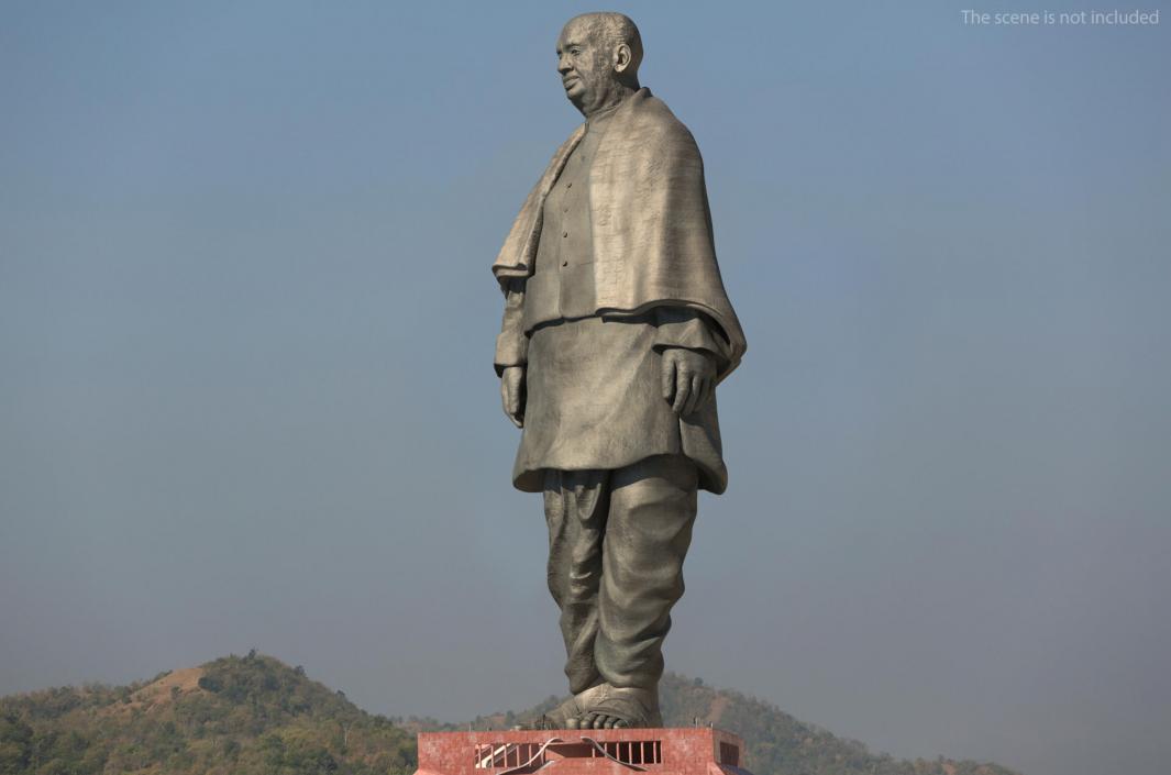 3D Statue of Unity India