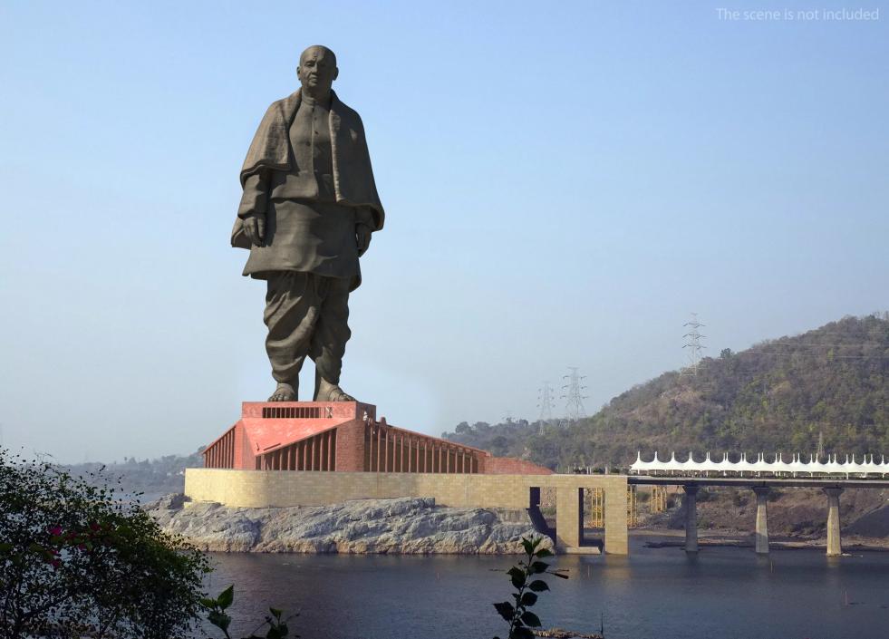 3D Statue of Unity India