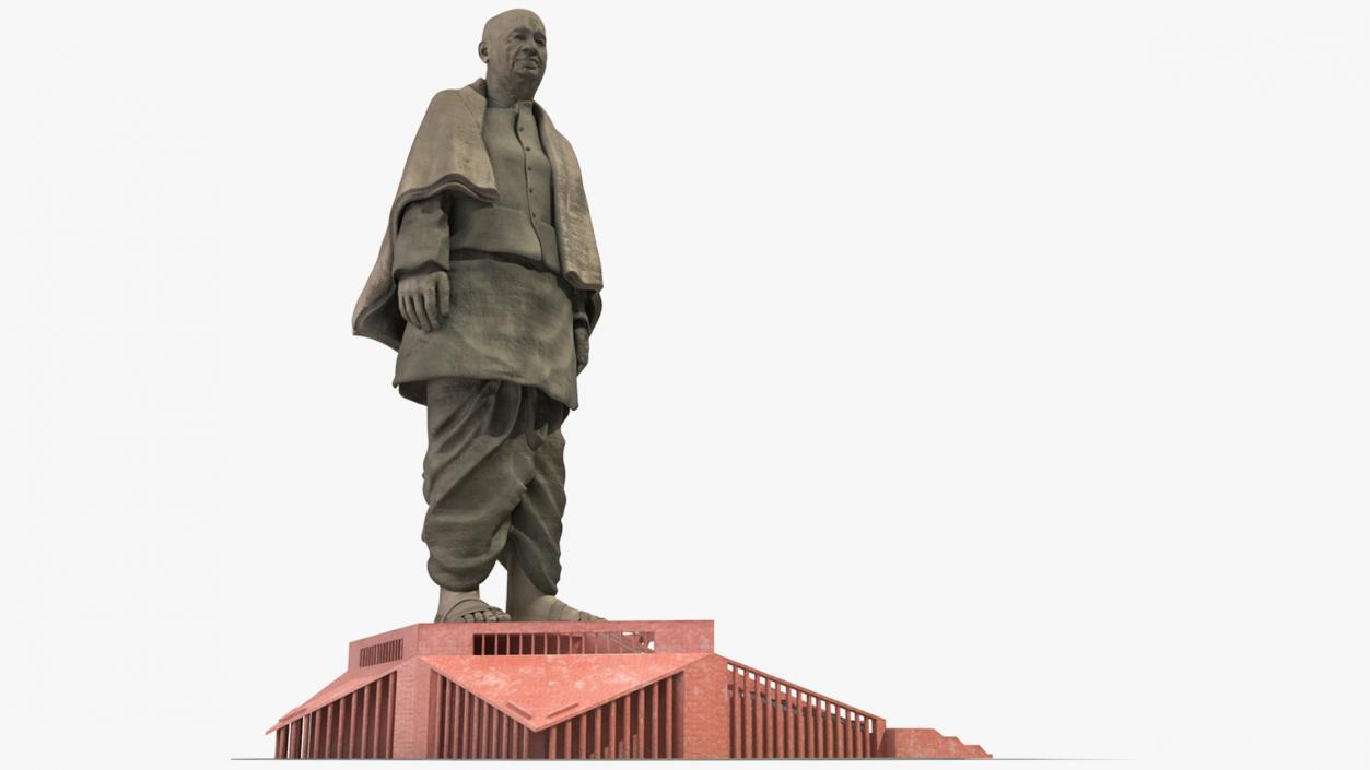 3D Statue of Unity India