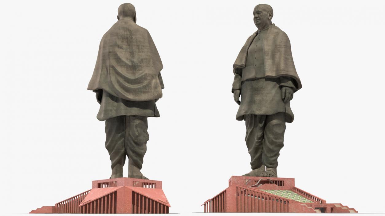 3D Statue of Unity India