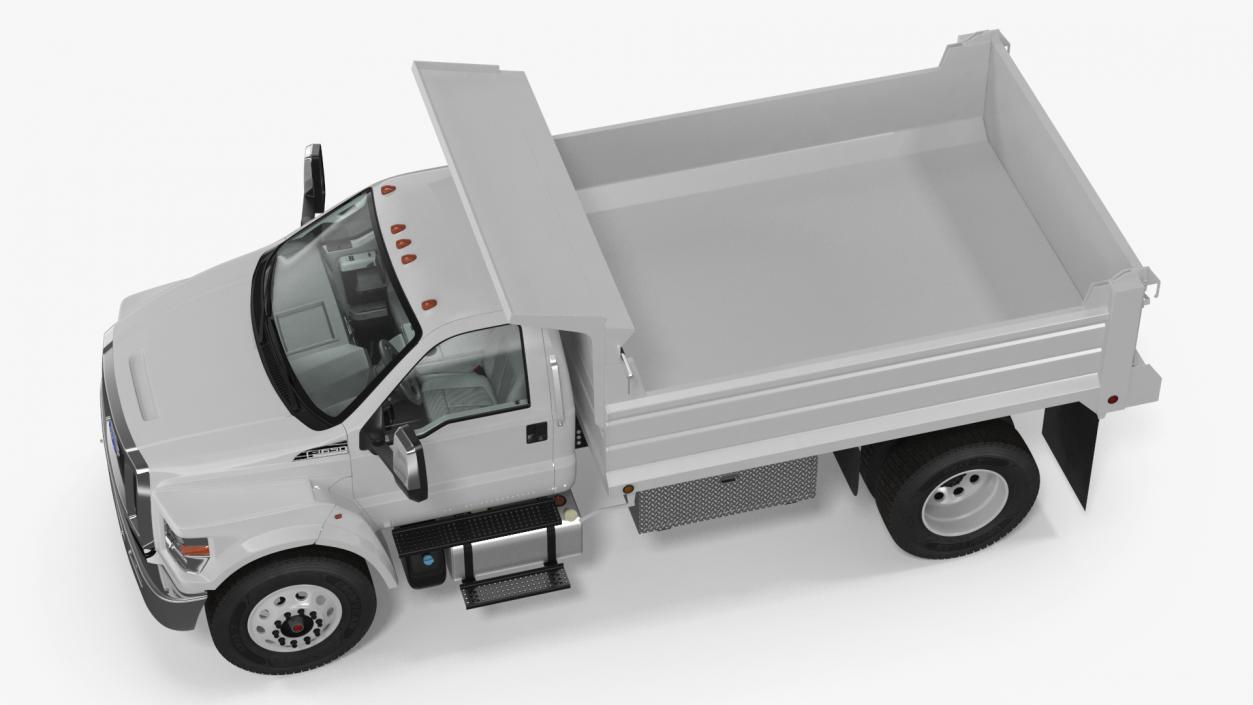 3D Ford F-650 Supertrack Rigged model