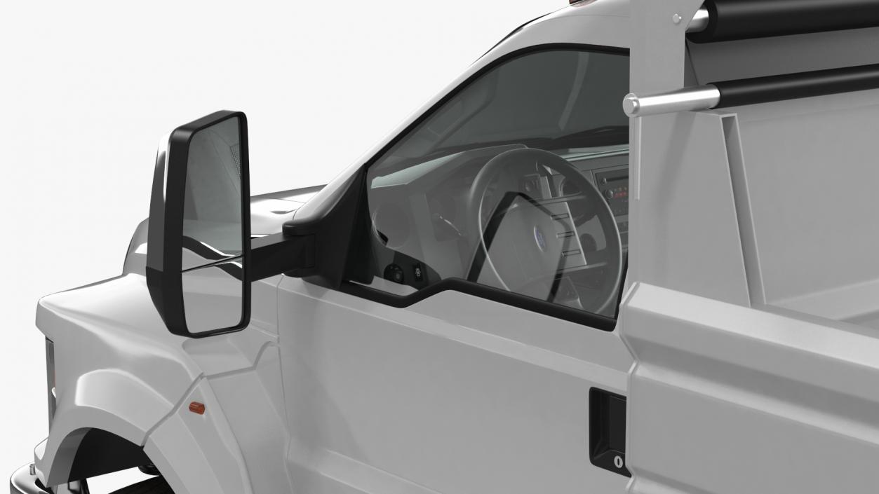 3D Ford F-650 Supertrack Rigged model