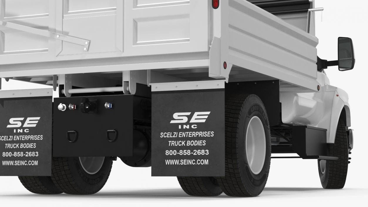 3D Ford F-650 Supertrack Rigged model