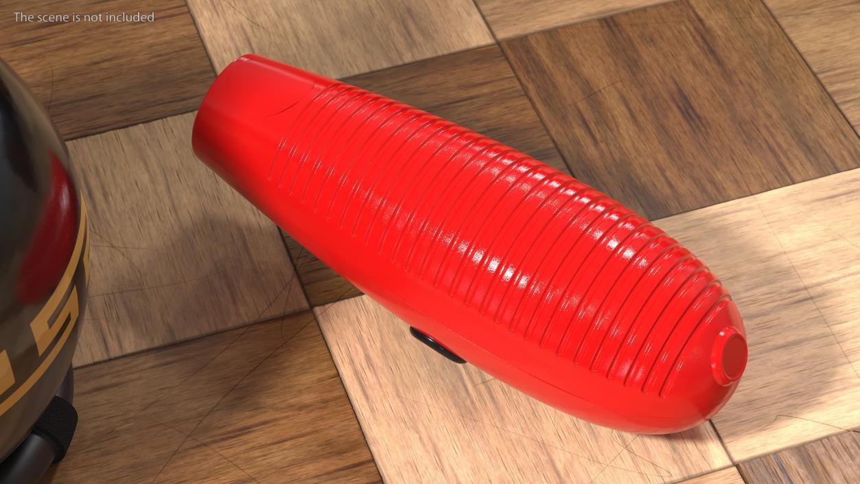 3D model Samba Percussion Instrument with Scraper