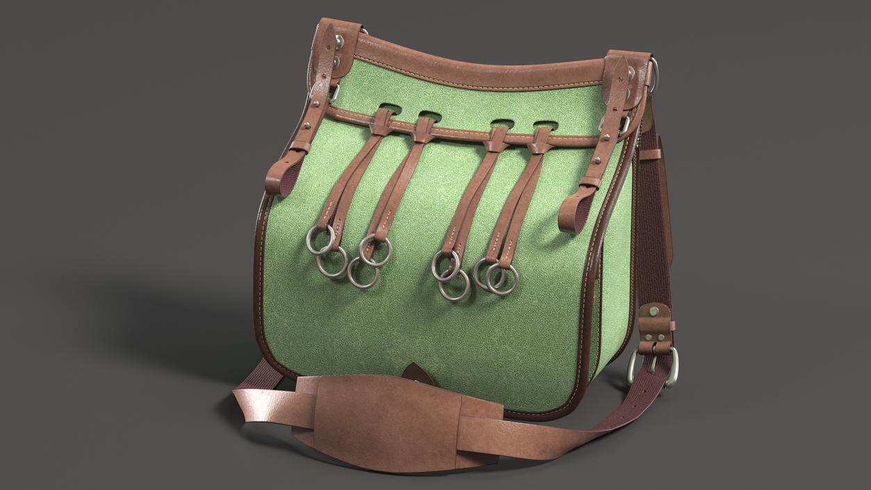 3D Hunting Season Green Shoulder Bag model