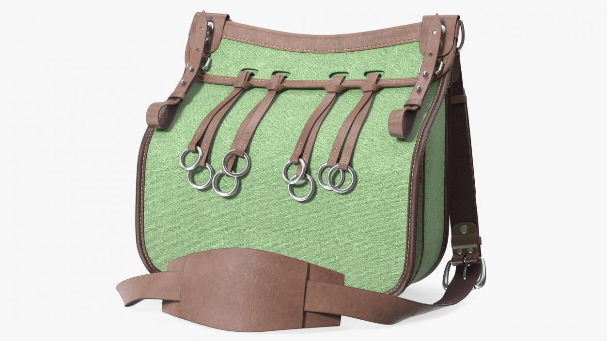 3D Hunting Season Green Shoulder Bag model