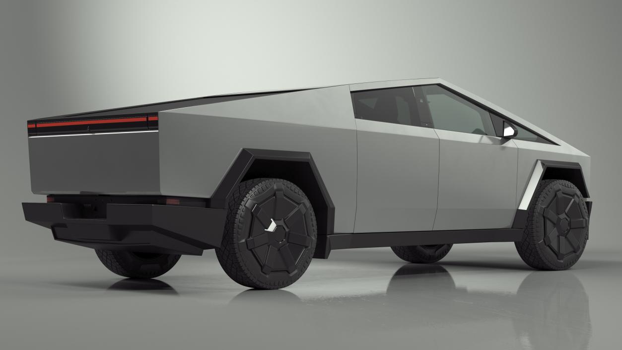 3D 2024 Tesla Cybertruck