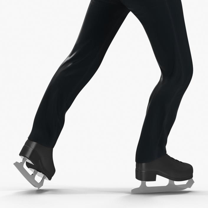 3D model Male Figure Skater Pose 2