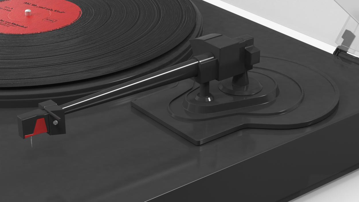 Retro Turntable 3 3D