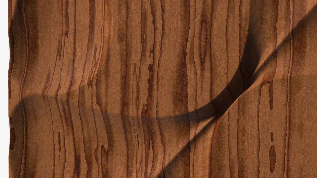 3D Wall Panel Drops Wood